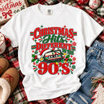 Christmas Hits Different in the 90s DTF Transfer DTF Heat Press Transfer from Sweet Tee Transfers