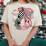 Retro Christmas Collage DTF Transfer DTF Heat Press Transfer from Sweet Tee Transfers