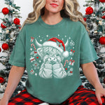 Christmas Cow DTF Transfer DTF Heat Press Transfer from Sweet Tee Transfers