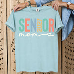 Senior Mom 2027 Heart Pastel DTF Transfer DTF Heat Press Transfer from Sweet Tee Transfers