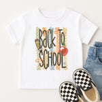 Back To School Striped DTF Transfer DTF Heat Press Transfer from Sweet Tee Transfers