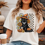 Halloween Vintage Cat DTF Transfer DTF Heat Press Transfer from Sweet Tee Transfers