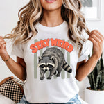 Stay Weird Raccoon DTF Transfer DTF Heat Press Transfer from Sweet Tee Transfers