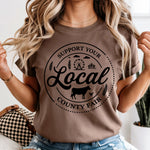 Support Your Local County Fair DTF Transfer DTF Heat Press Transfer from Sweet Tee Transfers