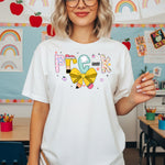 Back to School Pencil Bow Pre-K DTF Transfer DTF Heat Press Transfer from Sweet Tee Transfers