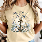 Anchored in Hope DTF Transfer DTF Heat Press Transfer from Sweet Tee Transfers