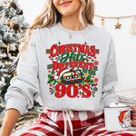 Christmas Hits Different in the 90s DTF Transfer DTF Heat Press Transfer from Sweet Tee Transfers