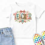 Teacher Pastels DTF Transfer DTF Heat Press Transfer from Sweet Tee Transfers