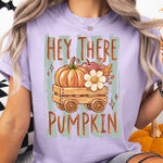 Hey There Pumpkin DTF Transfer DTF Heat Press Transfer from Sweet Tee Transfers