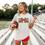 Football Bow Mom DTF Transfer DTF Heat Press Transfer from Sweet Tee Transfers