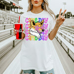 Foxes School Mascot DTF Transfer – Game Day DTF Heat Press Transfer from Sweet Tee Transfers