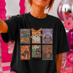 Halloween Stamps with Bow DTF Transfer DTF Heat Press Transfer from Sweet Tee Transfers