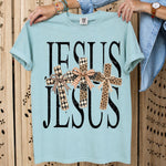 Jesus Crosses with Bows DTF Transfer DTF Heat Press Transfer from Sweet Tee Transfers