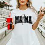 MAMA Volleyball Bolt DTF Transfer DTF Heat Press Transfer from Sweet Tee Transfers