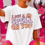 I Put a Spell on You Pumpkin DTF Transfer DTF Heat Press Transfer from Sweet Tee Transfers