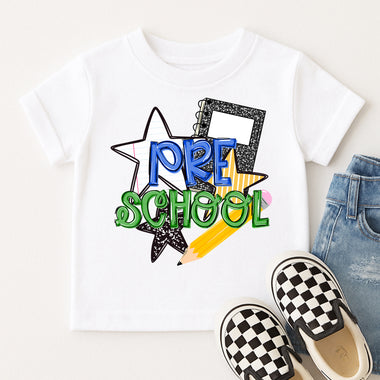 Preschool Boy DTF Transfer DTF Heat Press Transfer from Sweet Tee Transfers