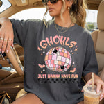 Ghouls Just Wanna Have Fun Disco DTF Transfer DTF Heat Press Transfer from Sweet Tee Transfers