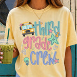 Third Grade Crew DTF Transfer DTF Heat Press Transfer from Sweet Tee Transfers