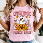 Cutest Goose at the Pumpkin Patch DTF Transfer DTF Heat Press Transfer from Sweet Tee Transfers