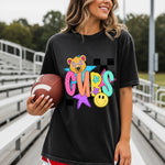 Cubs School Mascot DTF Transfer – Checkered Design DTF Heat Press Transfer from Sweet Tee Transfers