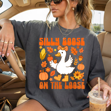 Silly Goose on the Loose DTF Transfer DTF Heat Press Transfer from Sweet Tee Transfers