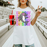 Dolphins School Mascot DTF Transfer – Game Day DTF Heat Press Transfer from Sweet Tee Transfers