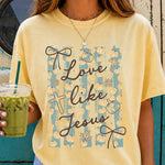 Love Like Jesus Fall DTF Transfer DTF Heat Press Transfer from Sweet Tee Transfers