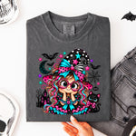 Colorful Witch DTF Transfer DTF Heat Press Transfer from Sweet Tee Transfers