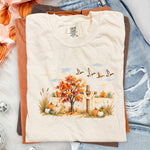 Fall Tree With Ducks DTF Transfer DTF Heat Press Transfer from Sweet Tee Transfers