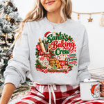 Santa's Baking Crew DTF Transfer DTF Heat Press Transfer from Sweet Tee Transfers