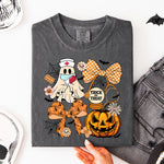 Nurse Halloween Pumpkin DTF Transfer DTF Heat Press Transfer from Sweet Tee Transfers