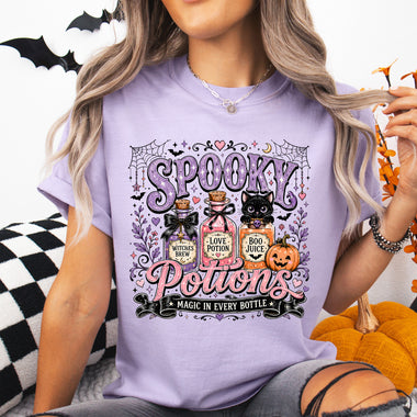 Spooky Potions DTF Transfer DTF Heat Press Transfer from Sweet Tee Transfers