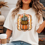 Football Pumpkin Stack DTF Transfer DTF Heat Press Transfer from Sweet Tee Transfers