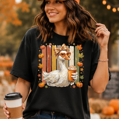 Preppy Fall Goose Coquette Autumn DTF Transfer DTF Heat Press Transfer from Sweet Tee Transfers
