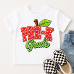 Apple Pre-K Grade DTF Transfer DTF Heat Press Transfer from Sweet Tee Transfers