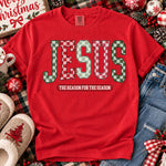 Jesus the Reason for the Season DTF Transfer DTF Heat Press Transfer from Sweet Tee Transfers