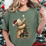 Bear Christmas Tree DTF Transfer DTF Heat Press Transfer from Sweet Tee Transfers