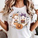 Sweet Halloween Ghost Duo DTF Transfer DTF Heat Press Transfer from Sweet Tee Transfers