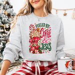 Fueled by Coffee and Jesus DTF Transfer DTF Heat Press Transfer from Sweet Tee Transfers