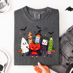 Halloween Teacher Apple DTF Transfer DTF Heat Press Transfer from Sweet Tee Transfers