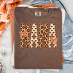 NANA Fall Leopard Polka Dot Bow DTF Transfer DTF Heat Press Transfer from Sweet Tee Transfers