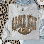 Game Day Camo Football DTF Transfer DTF Heat Press Transfer from Sweet Tee Transfers
