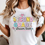 Second Grade Dream Team DTF Transfer DTF Heat Press Transfer from Sweet Tee Transfers