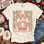Pink Cheetah Nutcracker DTF Transfer DTF Heat Press Transfer from Sweet Tee Transfers