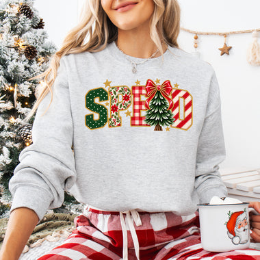 SPED Christmas Tree DTF Transfer DTF Heat Press Transfer from Sweet Tee Transfers