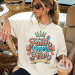 Faith Over Fear DTF Transfer DTF Heat Press Transfer from Sweet Tee Transfers