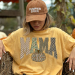 MAMA Fall Pumpkin DTF Transfer DTF Heat Press Transfer from Sweet Tee Transfers