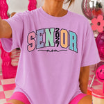 2027 Senior Mom Pastel DTF Transfer DTF Heat Press Transfer from Sweet Tee Transfers
