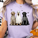 Halloween Dog Trio DTF Transfer DTF Heat Press Transfer from Sweet Tee Transfers