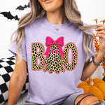 Preppy Leopard Ghost Boo DTF Transfer DTF Heat Press Transfer from Sweet Tee Transfers